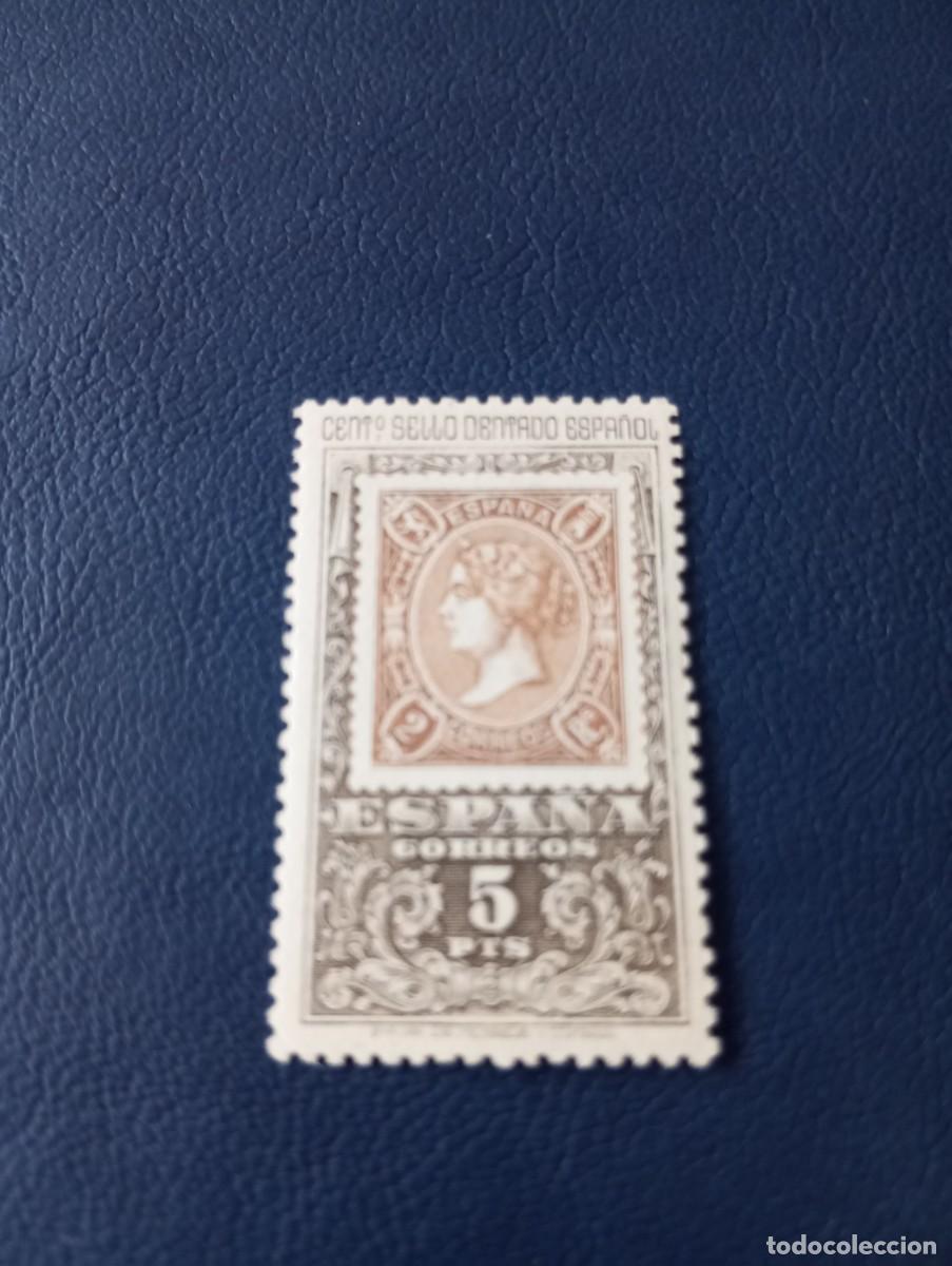 Sellos: ESPA&Ntilde;A, 1965, CENTENARIO DEL SELLO - Foto 1