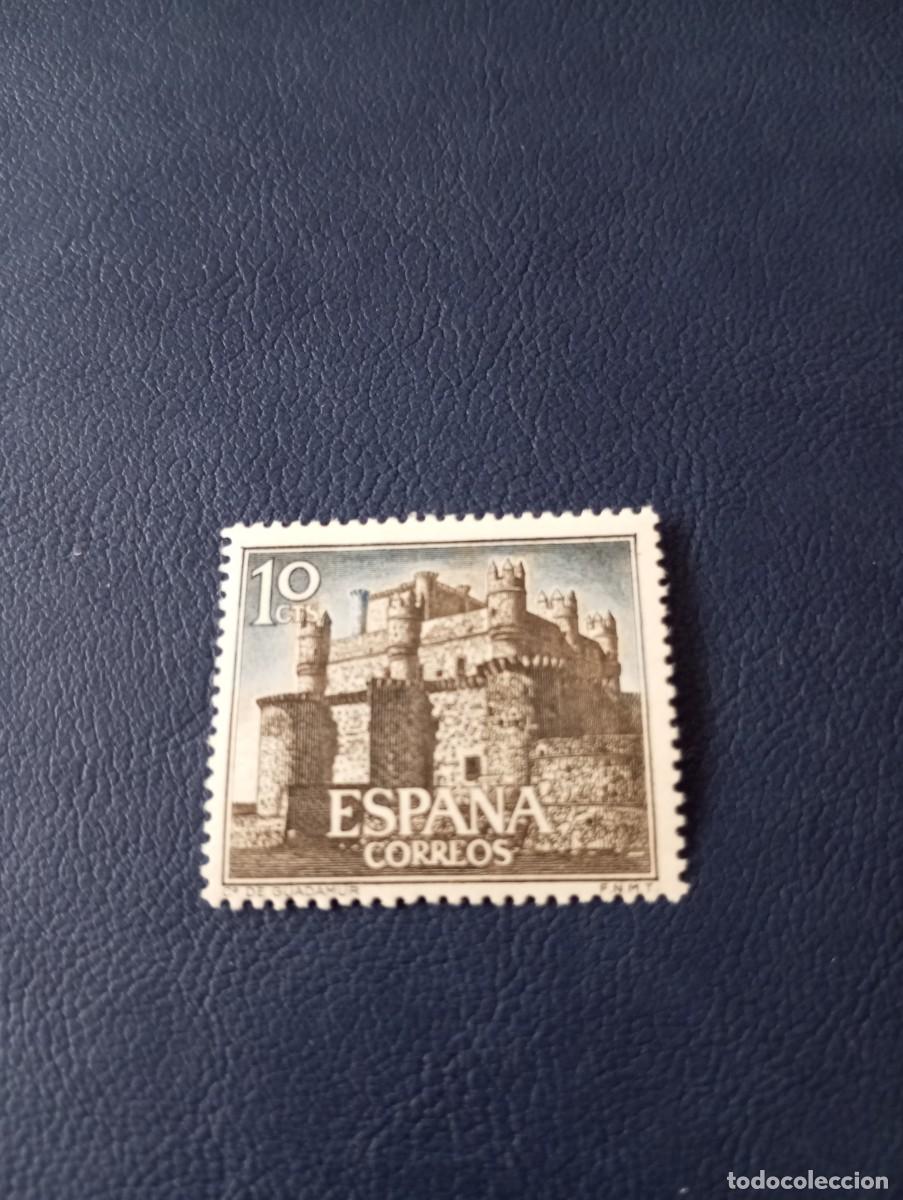 Sellos: ESPA&Ntilde;A, 1966, CASTILLO DE GUADAMUR, TOLEDO - Foto 1