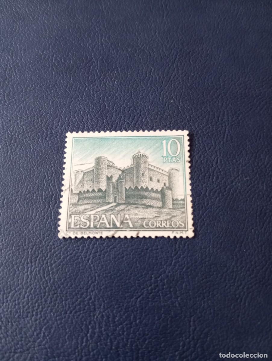 Sellos: ESPA&Ntilde;A, 1967, CASTILLO DE BELMONTE, CUENCA - Foto 1
