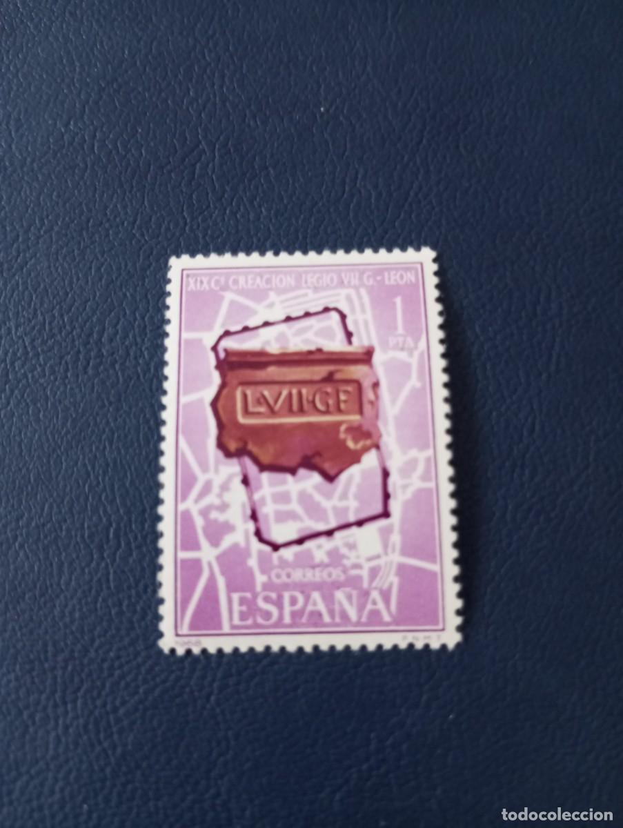 Sellos: ESPA&Ntilde;A, 1968, XIX CENT DE LA FUNDACI&Oacute;N DE LEON - Foto 1