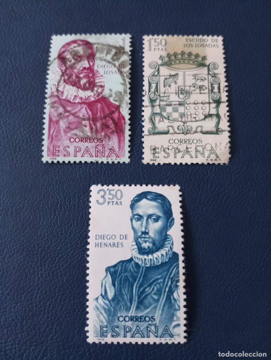 Sellos: ESPA&Ntilde;A, 1968, FORJADORES - Foto 1