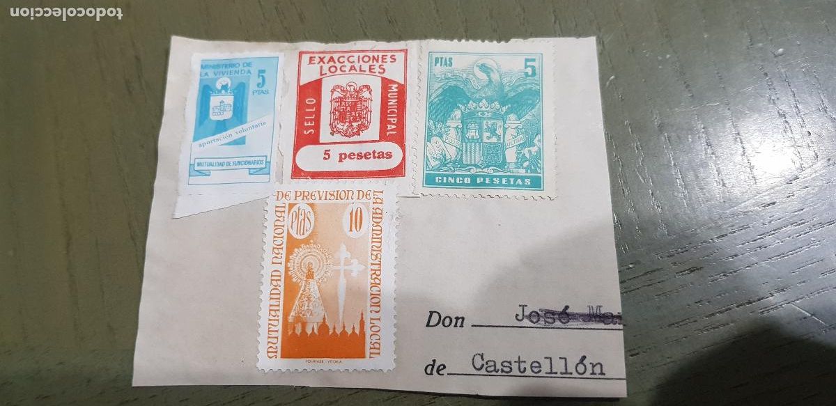 Sellos: SELLOS FISCALES ADMINISTRACION - Foto 1