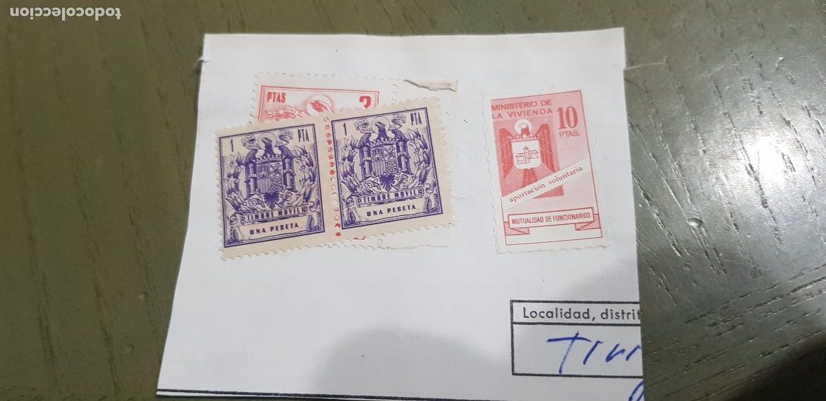 Sellos: SELLOS FISCALES ADMINISTRACION - Foto 1