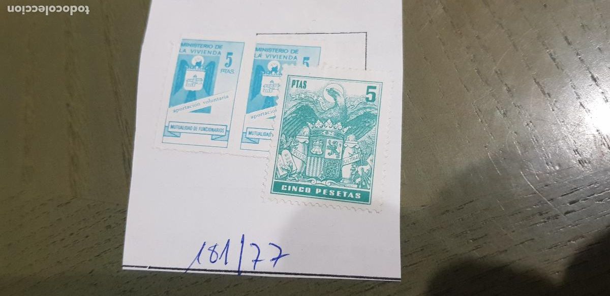Sellos: SELLOS FISCALES ADMINISTRACION - Foto 1