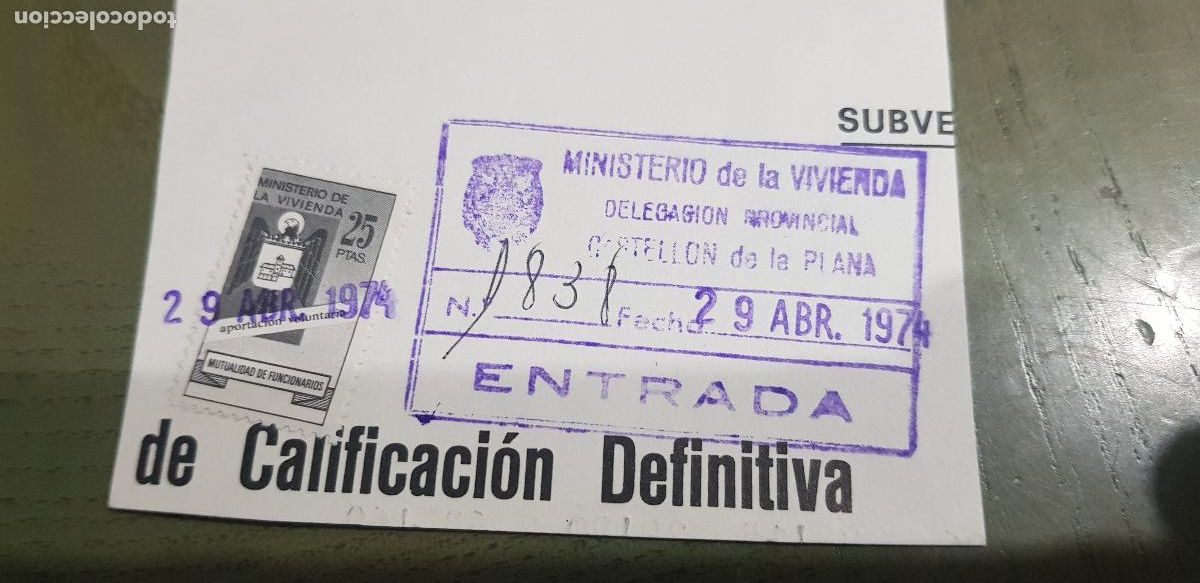 Sellos: SELLOS FISCALES ADMINISTRACION - Foto 1