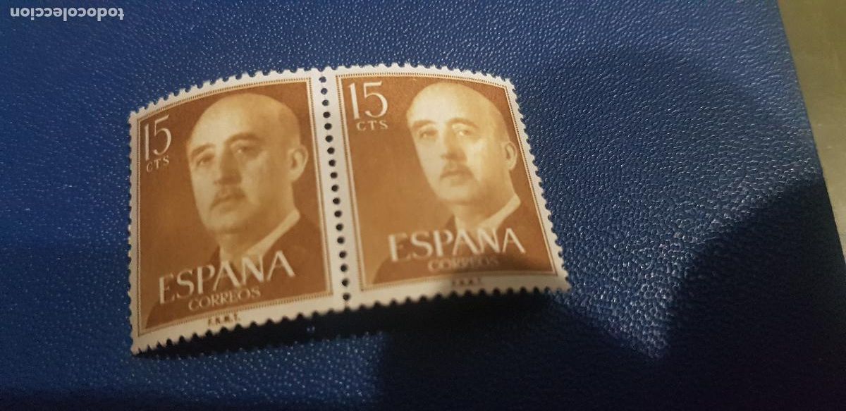 Sellos: ESPA&Ntilde;A 1955-56 GENERAL FRANCO - Foto 1