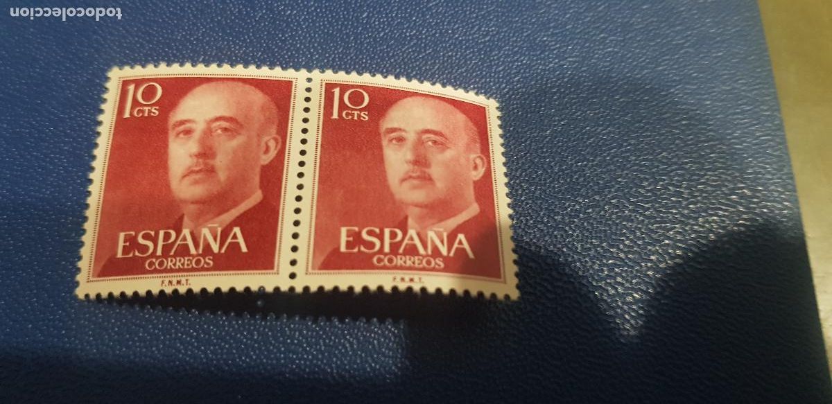 Sellos: ESPA&Ntilde;A 1955-56 GENERAL FRANCO - Foto 1