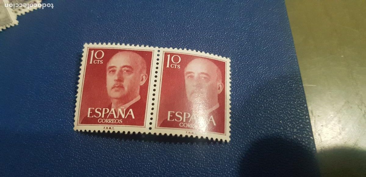 Sellos: ESPA&Ntilde;A 1955-56 GENERAL FRANCO - Foto 1