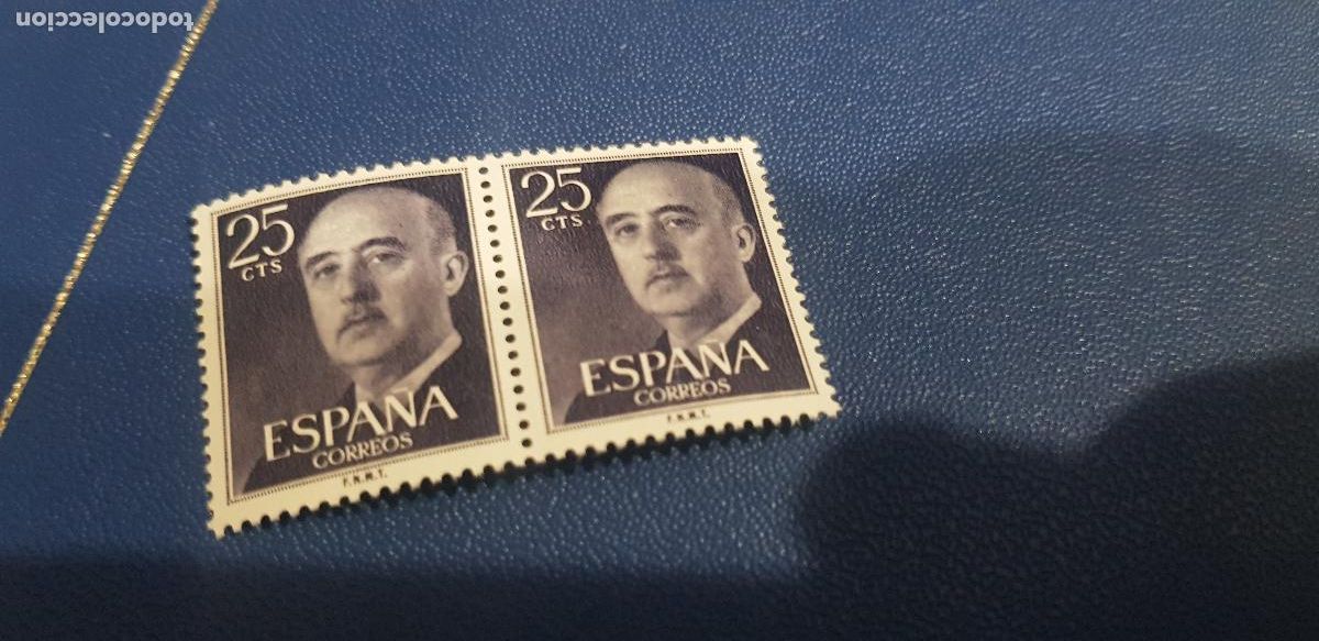 Sellos: ESPA&Ntilde;A 1955-56 GENERAL FRANCO - Foto 1