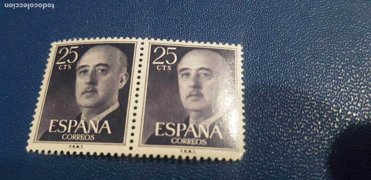 Sellos: ESPA&Ntilde;A 1955-56 GENERAL FRANCO - Foto 1