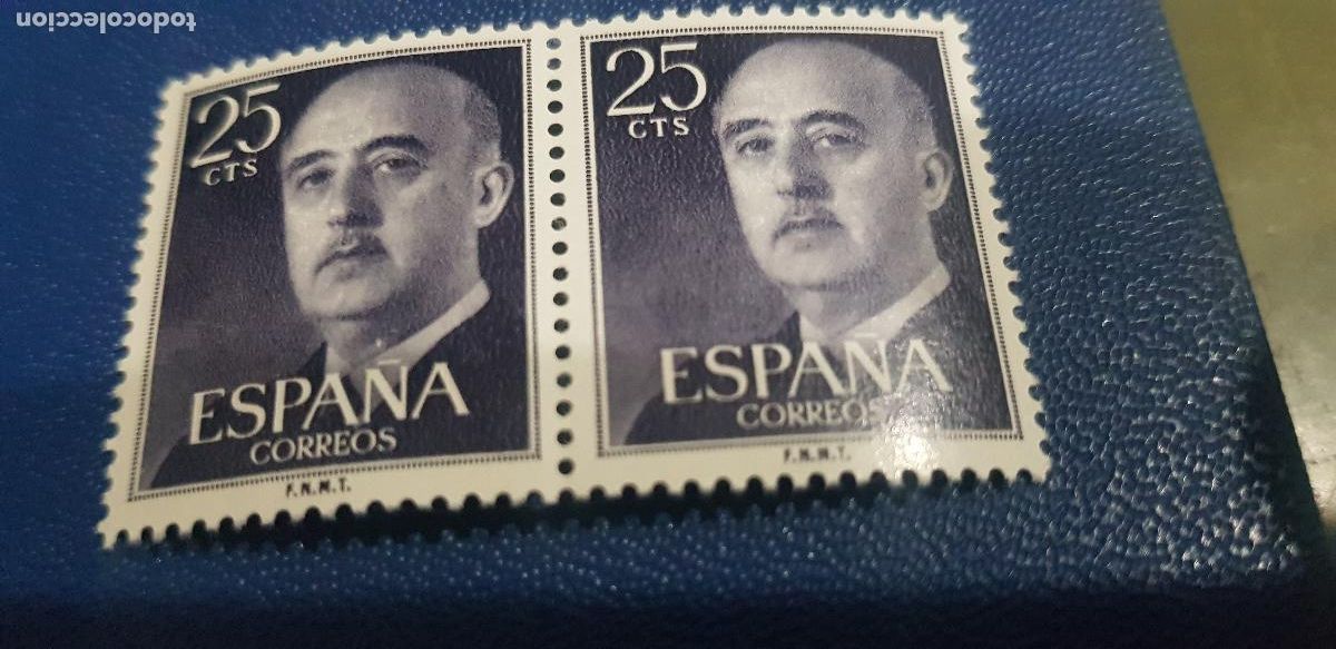Sellos: ESPA&Ntilde;A 1955-56 GENERAL FRANCO - Foto 1