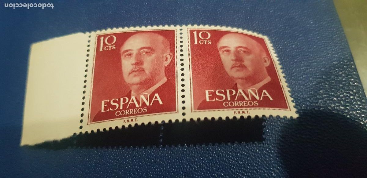 Sellos: ESPA&Ntilde;A 1955-56 GENERAL FRANCO - Foto 1
