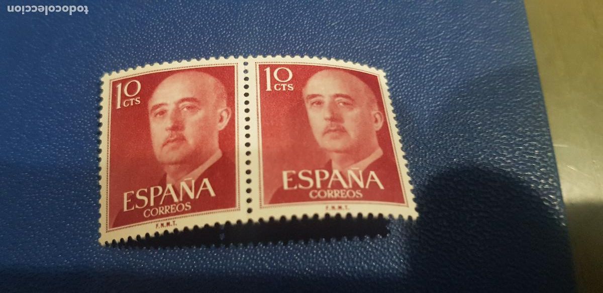 Sellos: ESPA&Ntilde;A 1955-56 GENERAL FRANCO - Foto 1