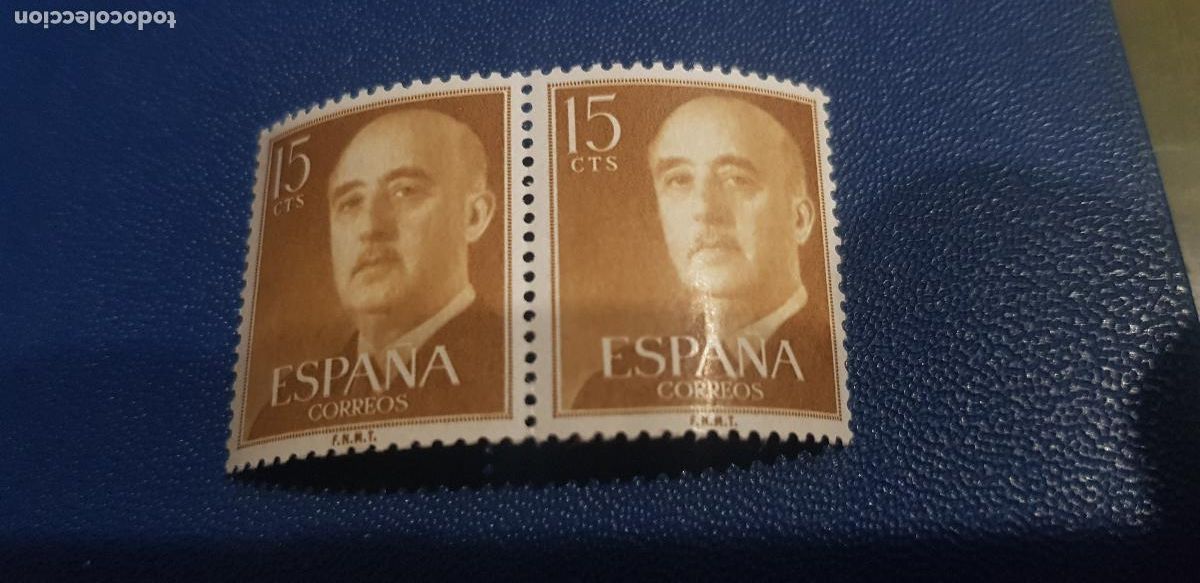 Sellos: ESPA&Ntilde;A 1955-56 GENERAL FRANCO - Foto 1