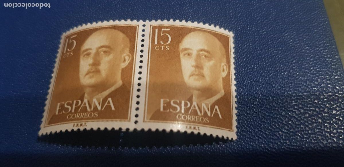 Sellos: ESPA&Ntilde;A 1955-56 GENERAL FRANCO - Foto 1