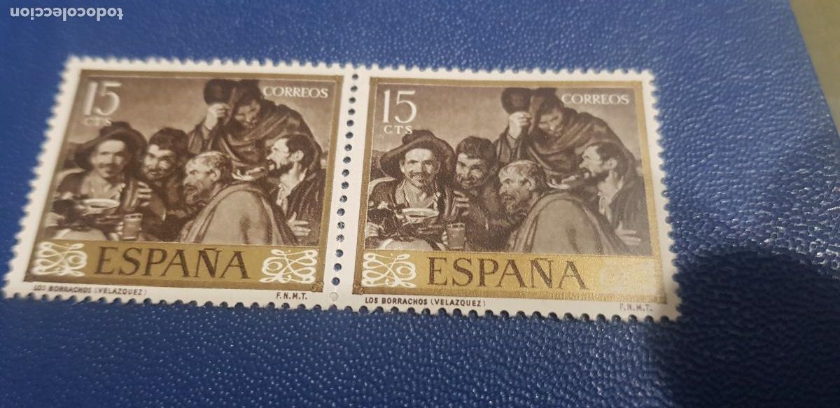 Sellos: ESPA&Ntilde;A 1959 DIEGO VELAZQUEZ - Foto 1