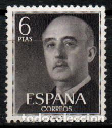 Sellos: EDIFIL N&ordm; 1161, GENERAL FRANCO, NUEVO *** - Foto 1
