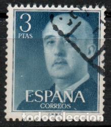 Sellos: EDIFIL N&ordm; 1159, GENERAL FRANCO, USADO - Foto 1
