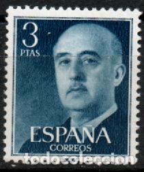 Sellos: EDIFIL 1159, GENERAL FRANCO, NUEVO*** - Foto 1