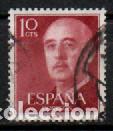 Sellos: EDIFIL N&ordm; 1143, GENERAL FRANCO, USADO - Foto 1