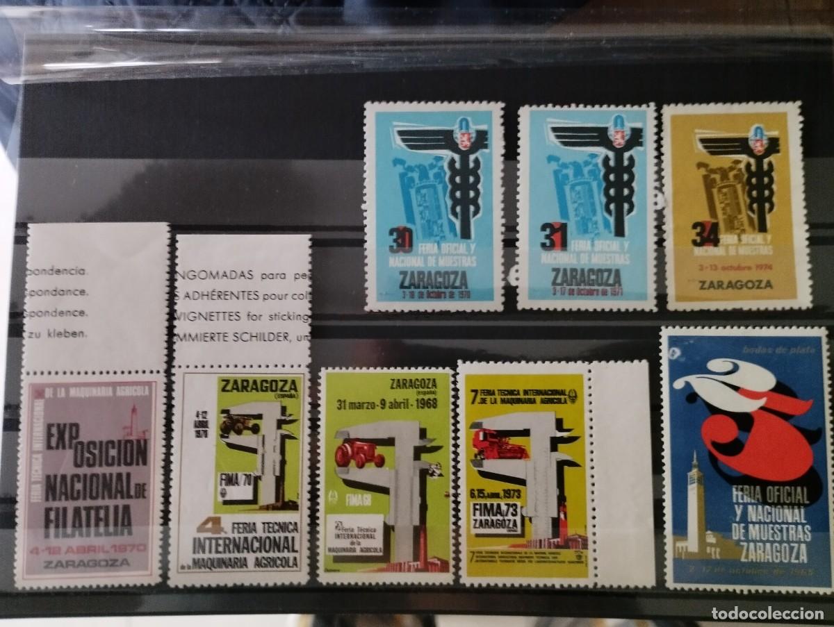 Sellos: ZARAGOZA FERIAS Y EXPOSICIONES NUEVOS. - Foto 1