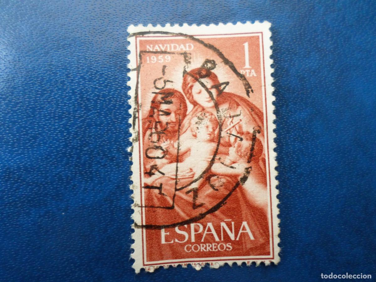 Sellos: 1959, navidad, edifil 1253 - Foto 1
