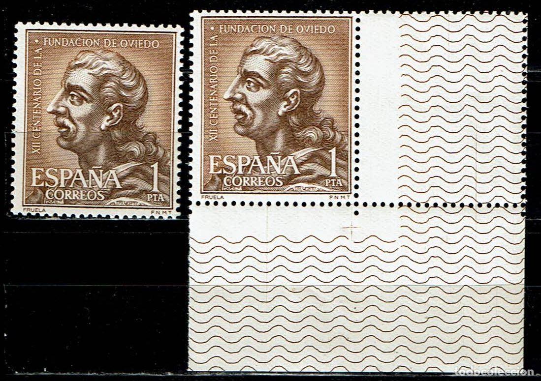 Sellos: ESPA&Ntilde;A 1961 - EDIFIL 1395 - 2 EJEMPLARES NUEVOS (**) - Foto 1