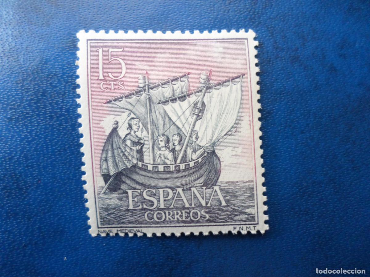 Timbres: 1964, homenaje a la marina espa&ntilde;ola, edifil 1599