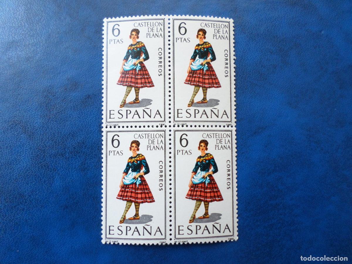Timbres: 1967, trajes tipicos, astellon de la plana, edifil 1778