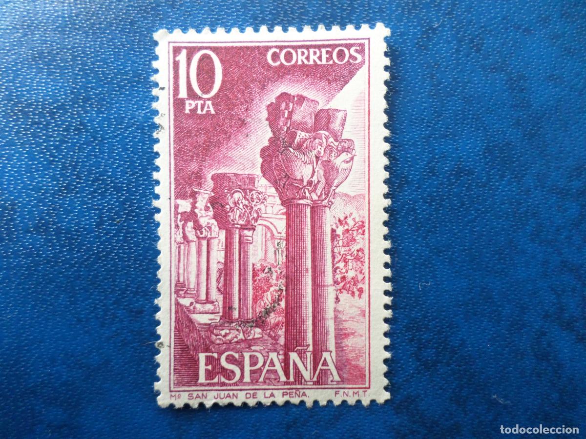 Sellos: 1975, monasterio de san jun de la pe&ntilde;a, edifil 2299 - Foto 1