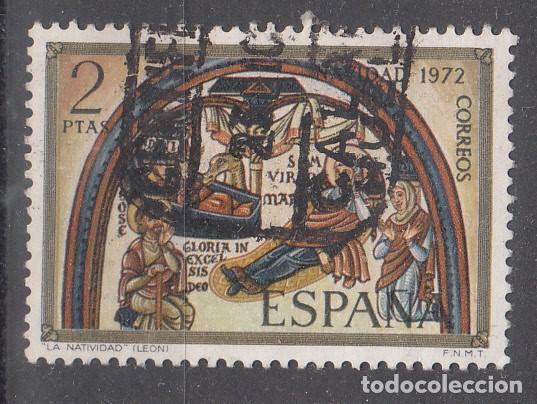 Sellos: ESPA&Ntilde;A. EDIFIL 2115. USADO. NAVIDAD 1972. - Foto 1