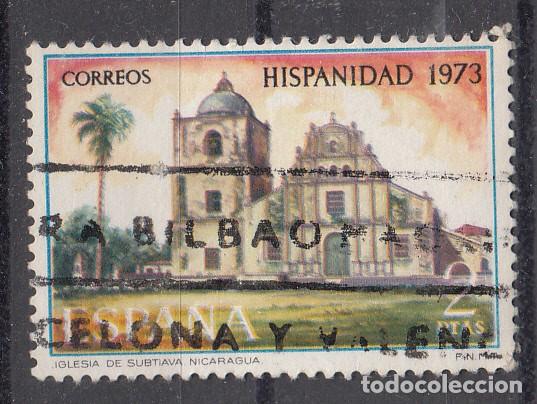 Sellos: ESPA&Ntilde;A. EDIFIL 2155. USADO. HISPANIDAD 1973. - Foto 1
