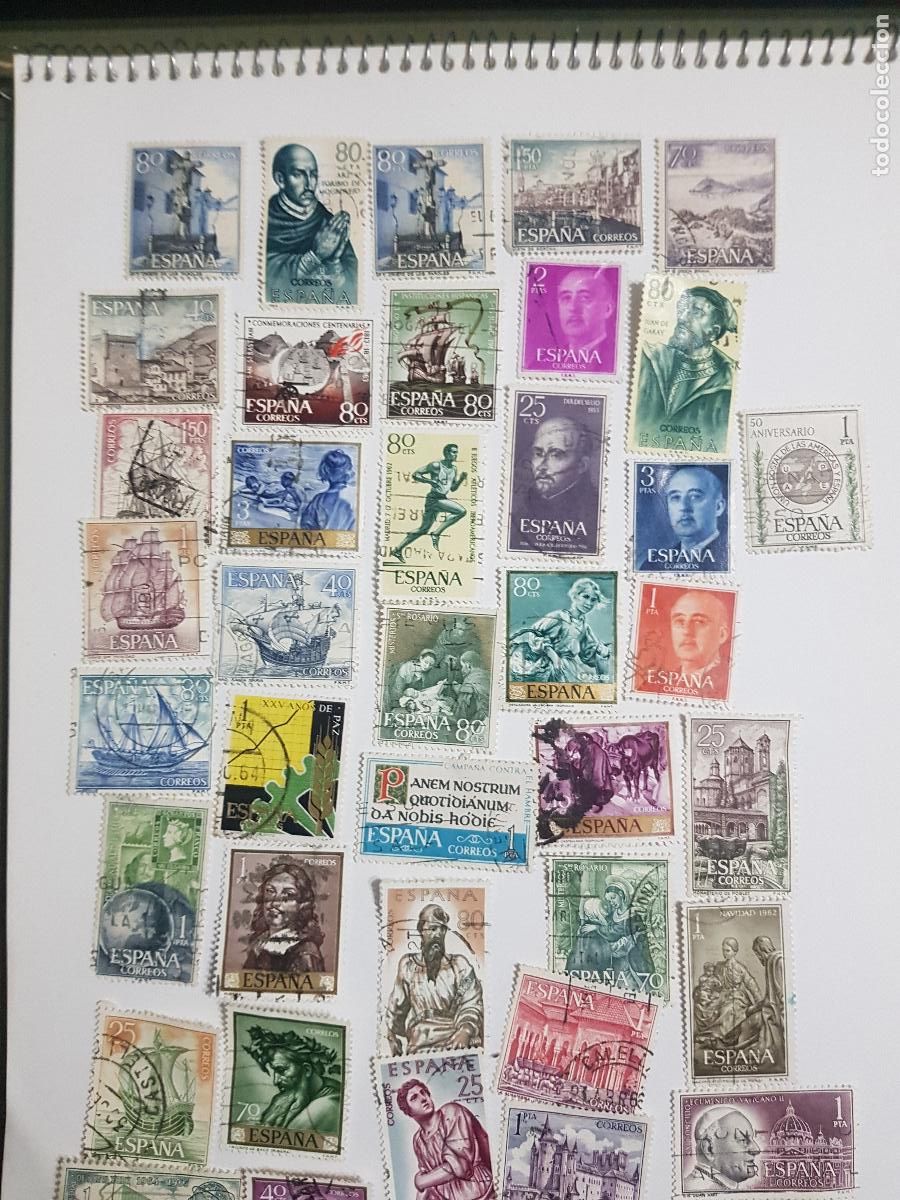 Sellos: 40 SELLOS VARIADOS DE DIFERENTES A&Ntilde;0S - Foto 3