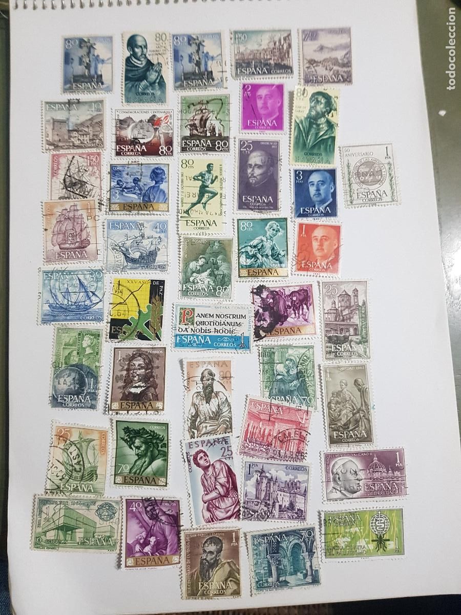 Sellos: 40 SELLOS VARIADOS DE DIFERENTES A&Ntilde;0S - Foto 4