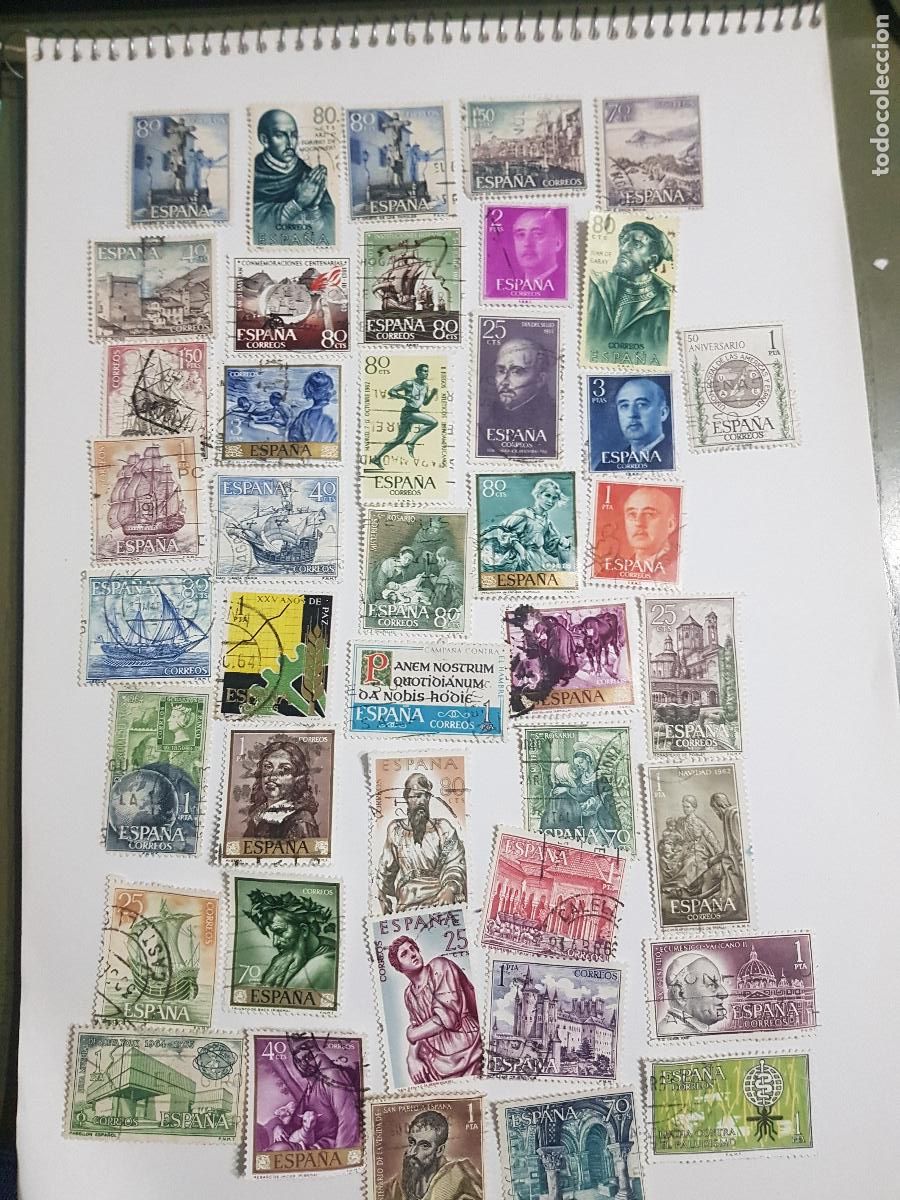 Sellos: 40 SELLOS VARIADOS DE DIFERENTES A&Ntilde;0S - Foto 6