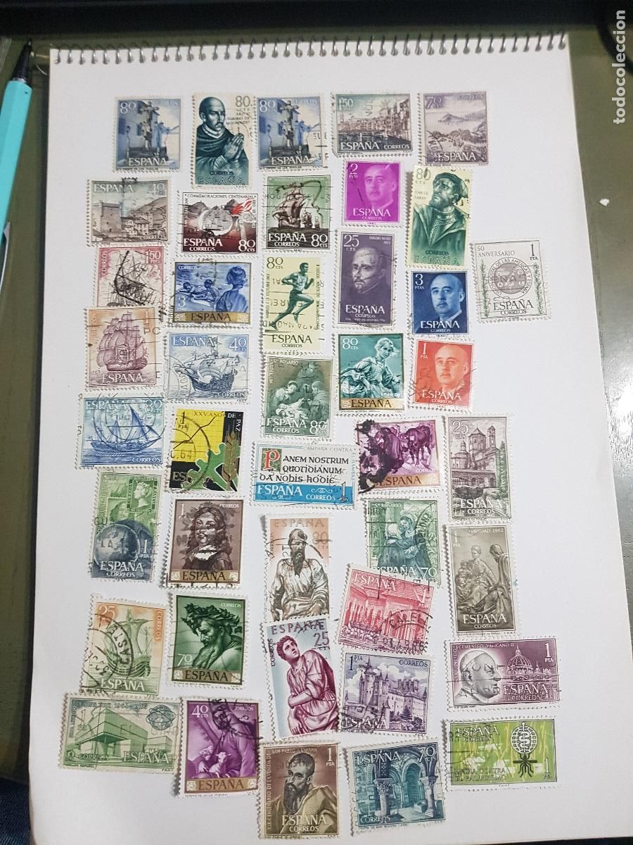 Sellos: 40 SELLOS VARIADOS DE DIFERENTES A&Ntilde;0S - Foto 1