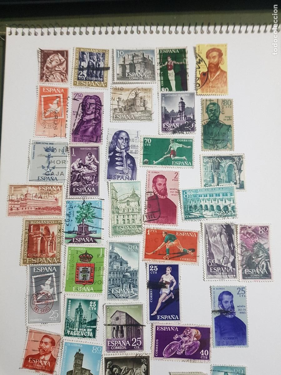 Sellos: 40 SELLOS VARIADOS DE DIFERENTES A&Ntilde;0S - Foto 3