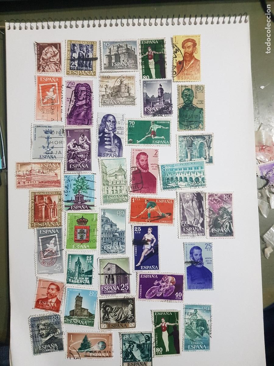 Sellos: 40 SELLOS VARIADOS DE DIFERENTES A&Ntilde;0S - Foto 4