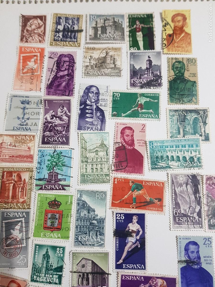 Sellos: 40 SELLOS VARIADOS DE DIFERENTES A&Ntilde;0S - Foto 5