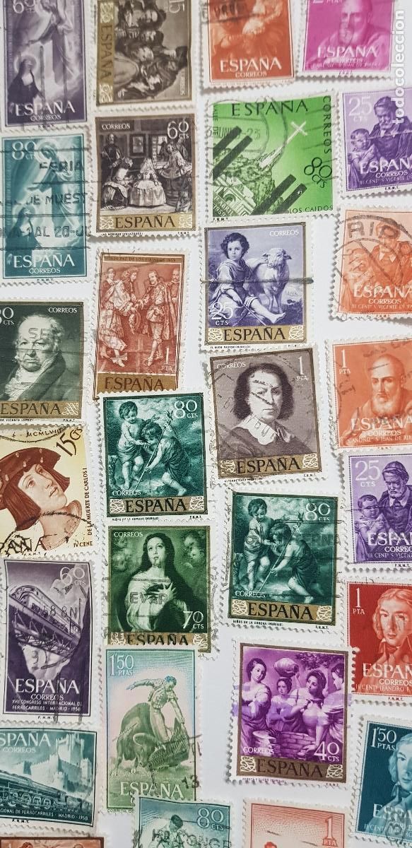 Sellos: 40 SELLOS VARIADOS DE DIFERENTES A&Ntilde;0S - Foto 2