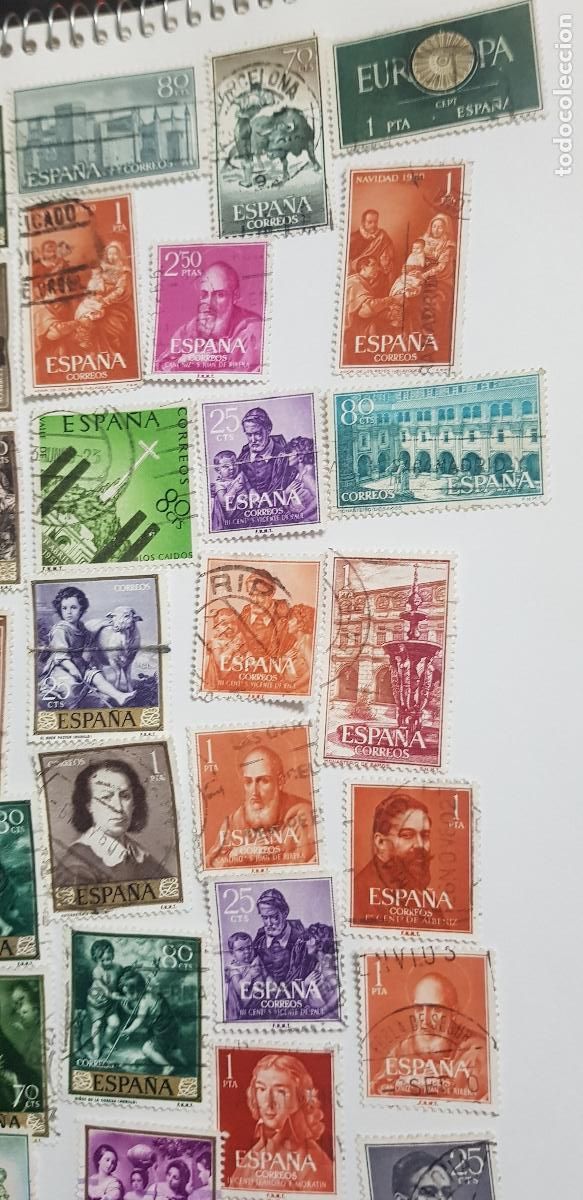 Sellos: 40 SELLOS VARIADOS DE DIFERENTES A&Ntilde;0S - Foto 3