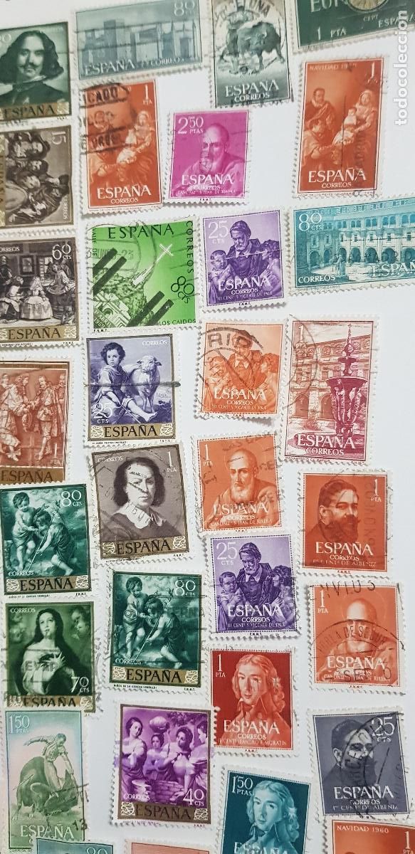 Sellos: 40 SELLOS VARIADOS DE DIFERENTES A&Ntilde;0S - Foto 4