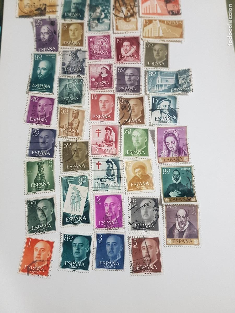 Sellos: 40 SELLOS VARIADOS DE DIFERENTES A&Ntilde;0S - Foto 4