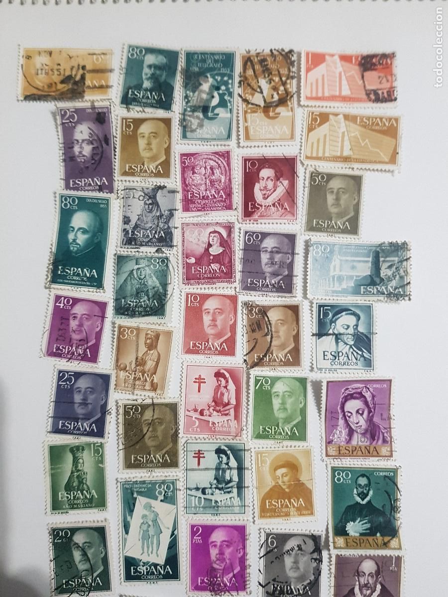 Sellos: 40 SELLOS VARIADOS DE DIFERENTES A&Ntilde;0S - Foto 5