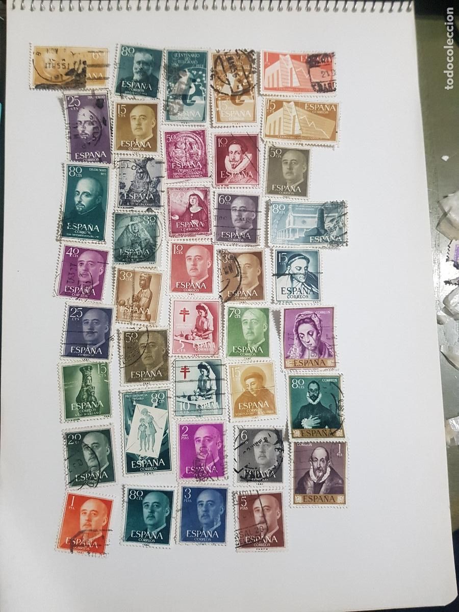 Sellos: 40 SELLOS VARIADOS DE DIFERENTES A&Ntilde;0S - Foto 1