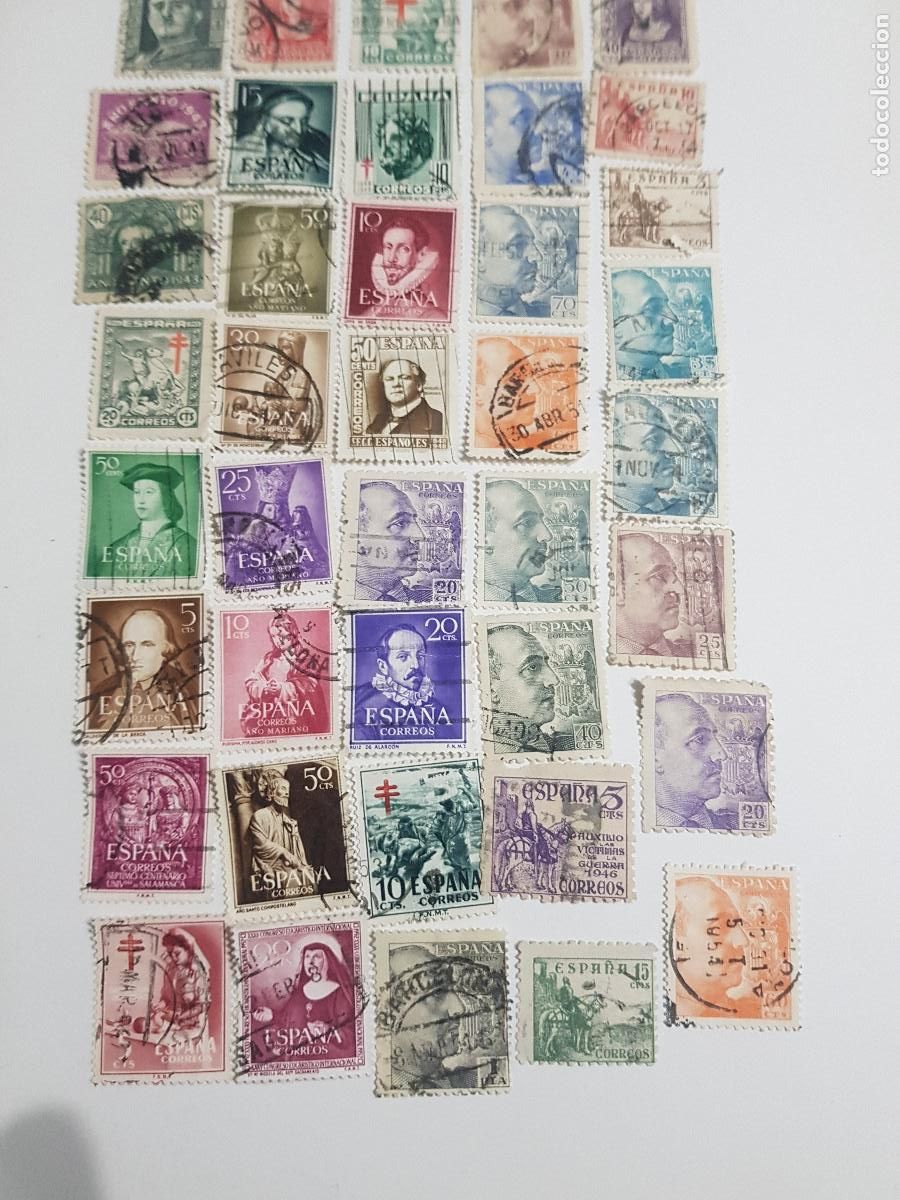 Sellos: 40 SELLOS VARIADOS DE DIFERENTES A&Ntilde;0S - Foto 5