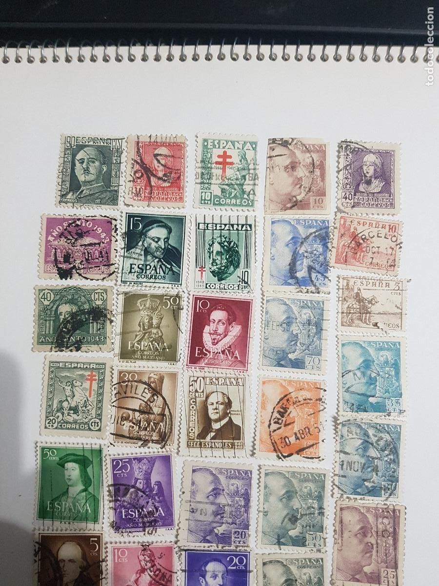 Sellos: 40 SELLOS VARIADOS DE DIFERENTES A&Ntilde;0S - Foto 7