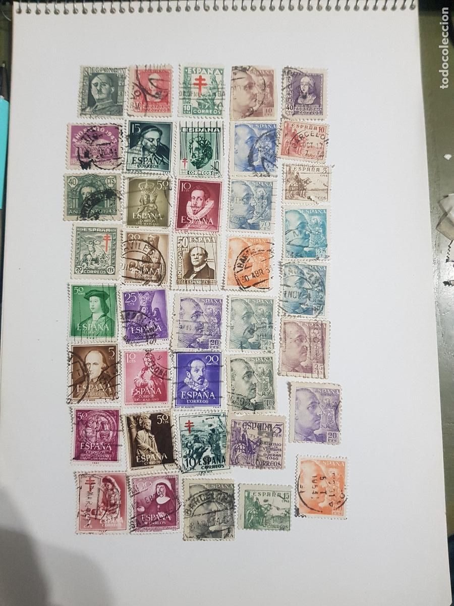 Sellos: 40 SELLOS VARIADOS DE DIFERENTES A&Ntilde;0S - Foto 1