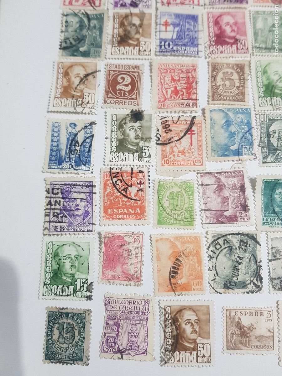 Sellos: 40 SELLOS VARIADOS DE DIFERENTES A&Ntilde;0S - Foto 3