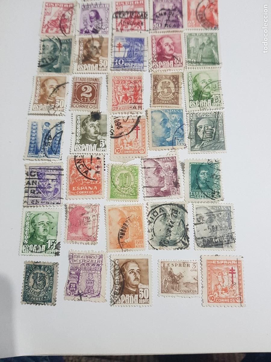 Sellos: 40 SELLOS VARIADOS DE DIFERENTES A&Ntilde;0S - Foto 6